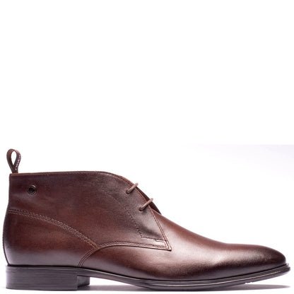 Archer Waxy Chukka Boots Brown
