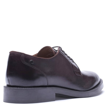 Luca Washed Lace Up Shoes Brown
