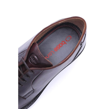 Luca Washed Lace Up Shoes Brown
