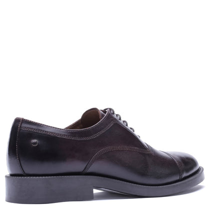 Roma Washed Lace Up Shoes Brown