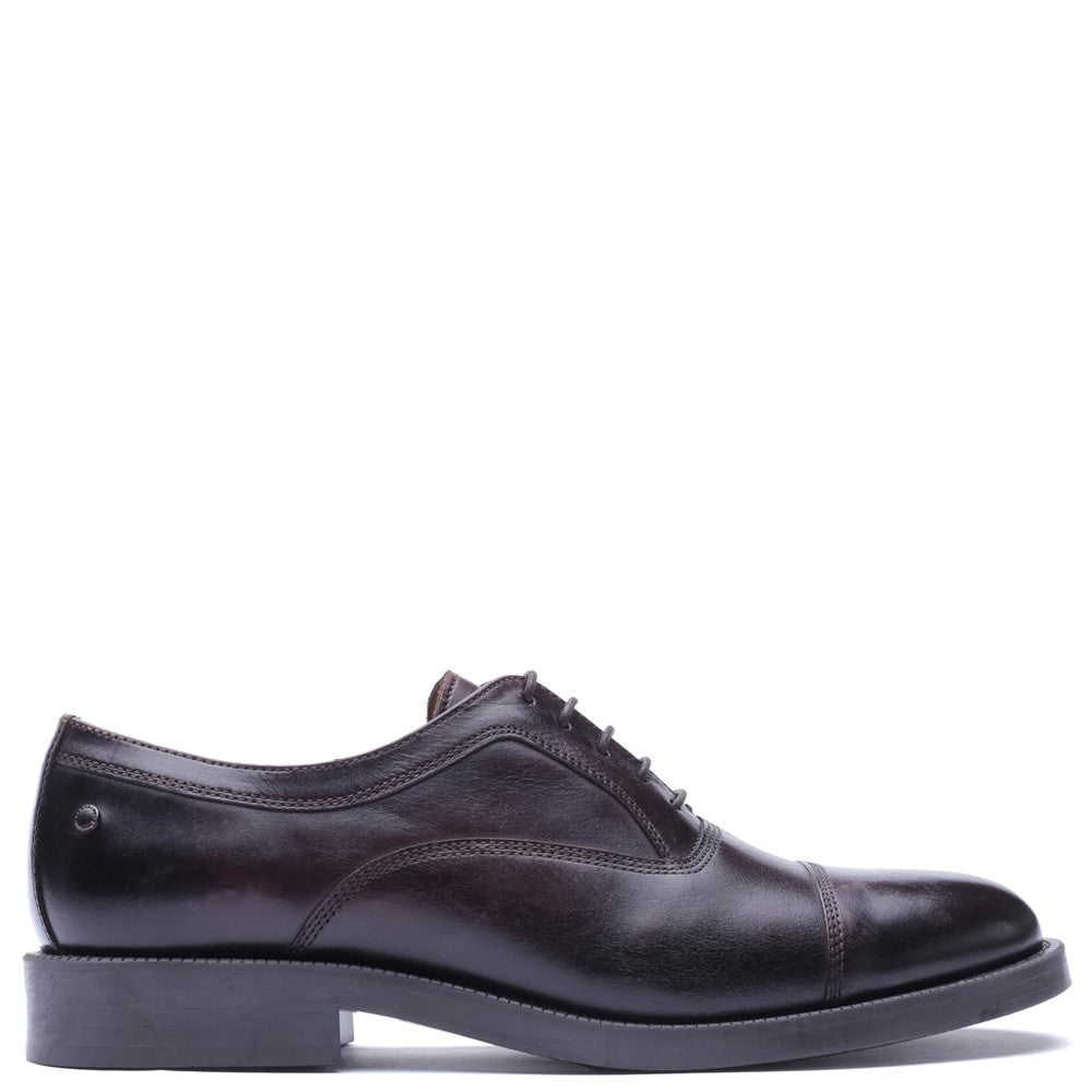 Roma Washed Lace Up Shoes Brown