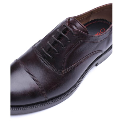 Roma Washed Lace Up Shoes Brown