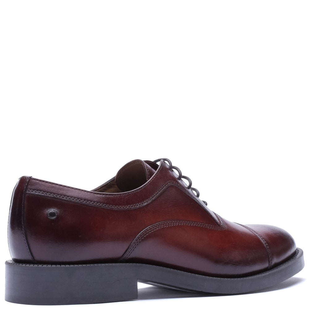 Roma Washed Lace Up Shoes Chestnut