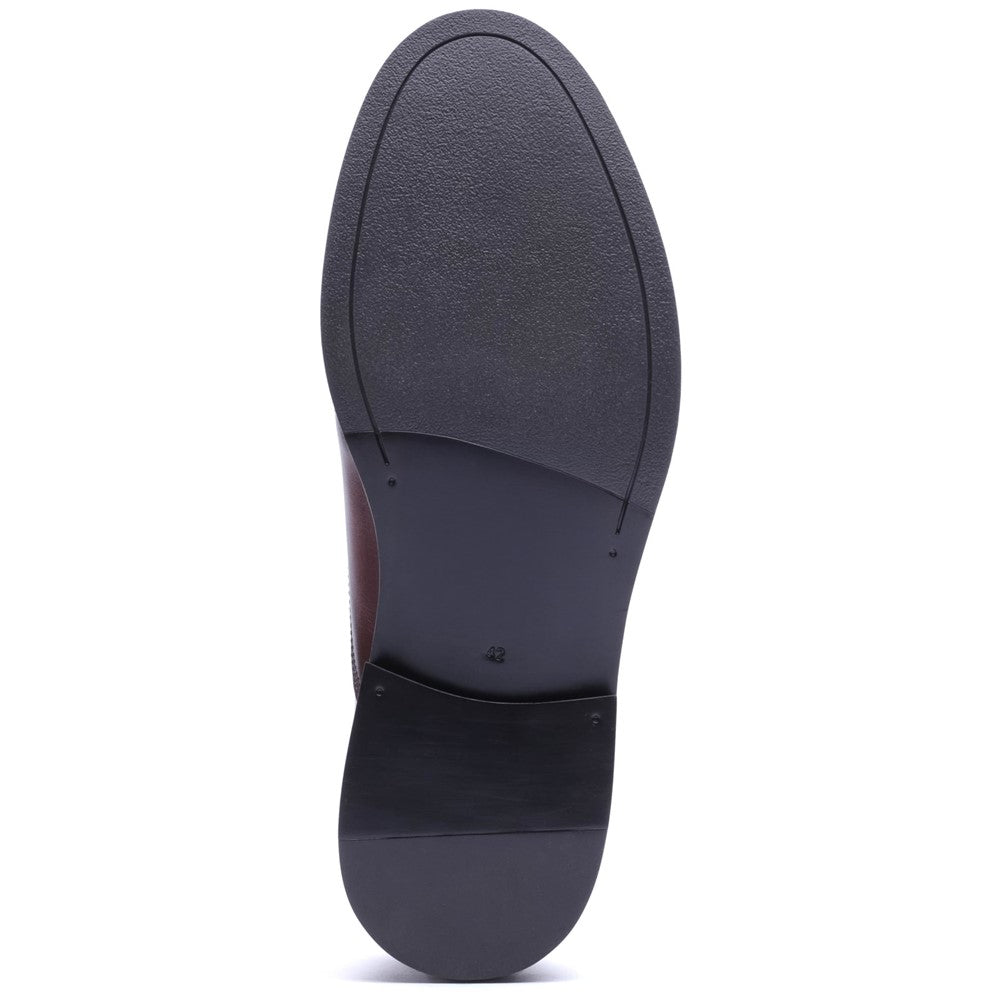 Roma Washed Lace Up Shoes Chestnut