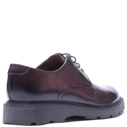 Vector Washed Lace Up Shoes Brown