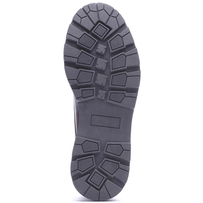 Vector Washed Lace Up Shoes Brown