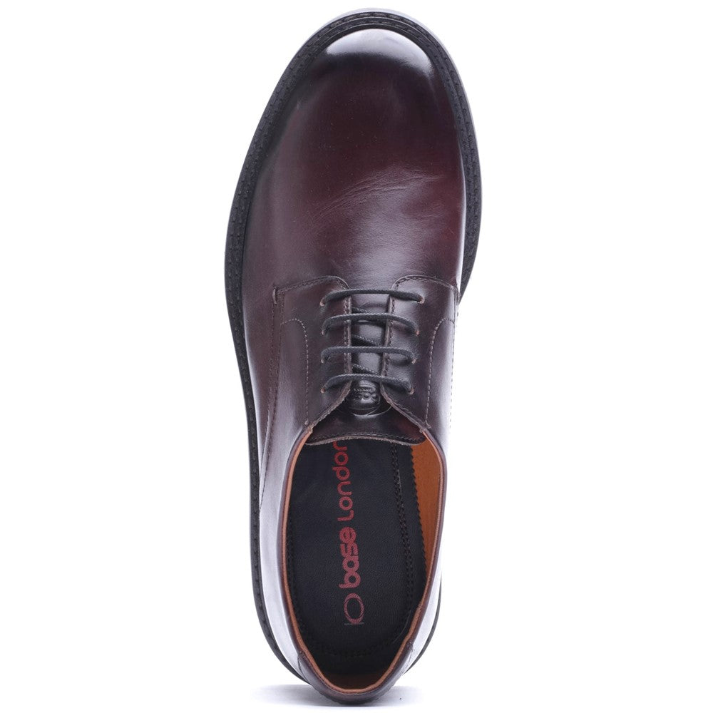 Vector Washed Lace Up Shoes Brown