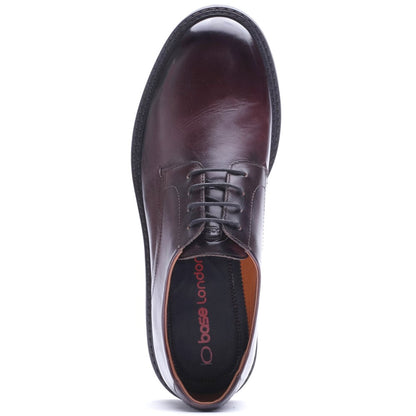 Vector Washed Lace Up Shoes Brown