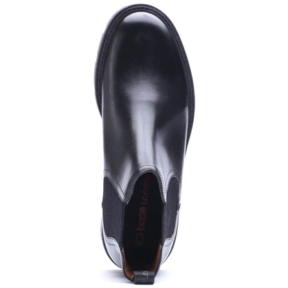 Echo Waxy Chelsea Boots Black