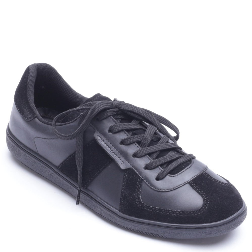 Tommo Lace Up Trainers Black