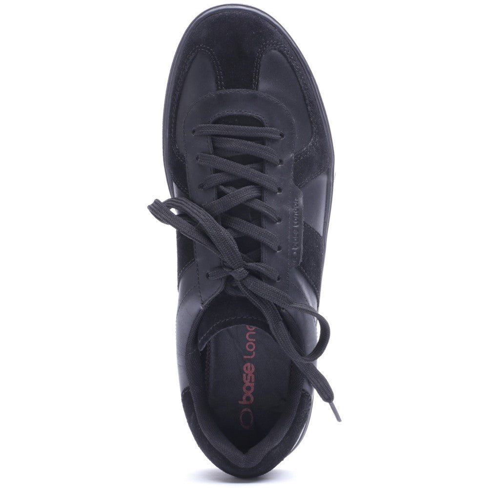 Tommo Lace Up Trainers Black