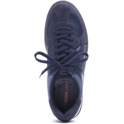 Tommo Lace Up Trainers Navy
