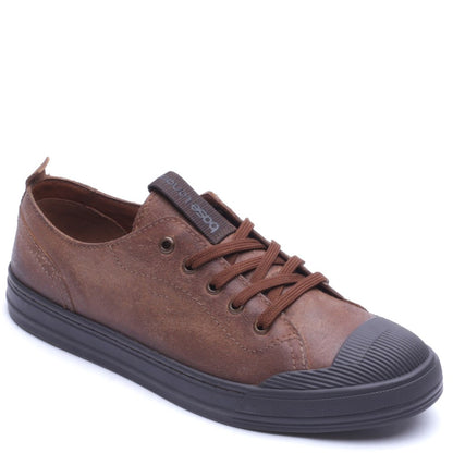 Volt Lace Up Trainers Tan