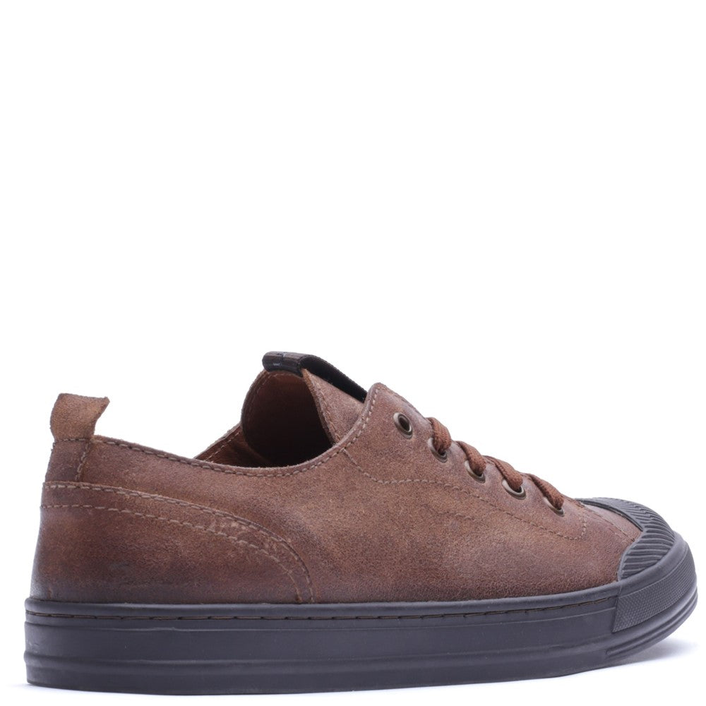 Volt Lace Up Trainers Tan