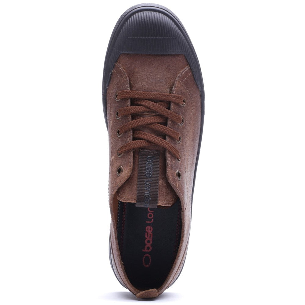 Volt Lace Up Trainers Tan