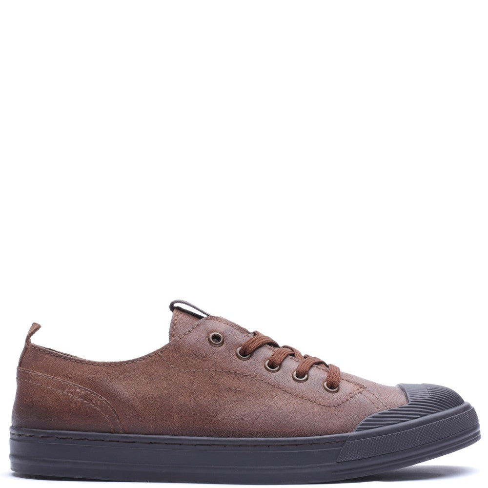 Volt Lace Up Trainers Tan