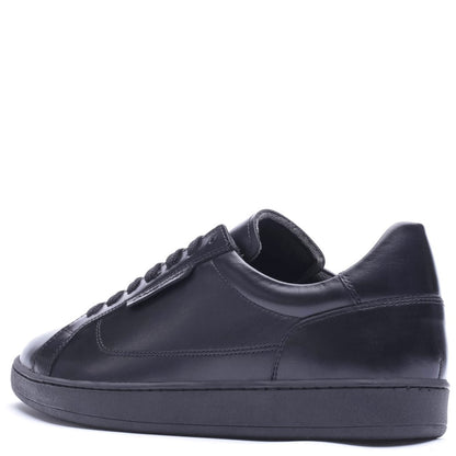 Zammo Waxy Lace Up Trainers Black