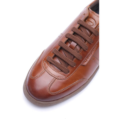 Tuker Lace Up Trainer Tan