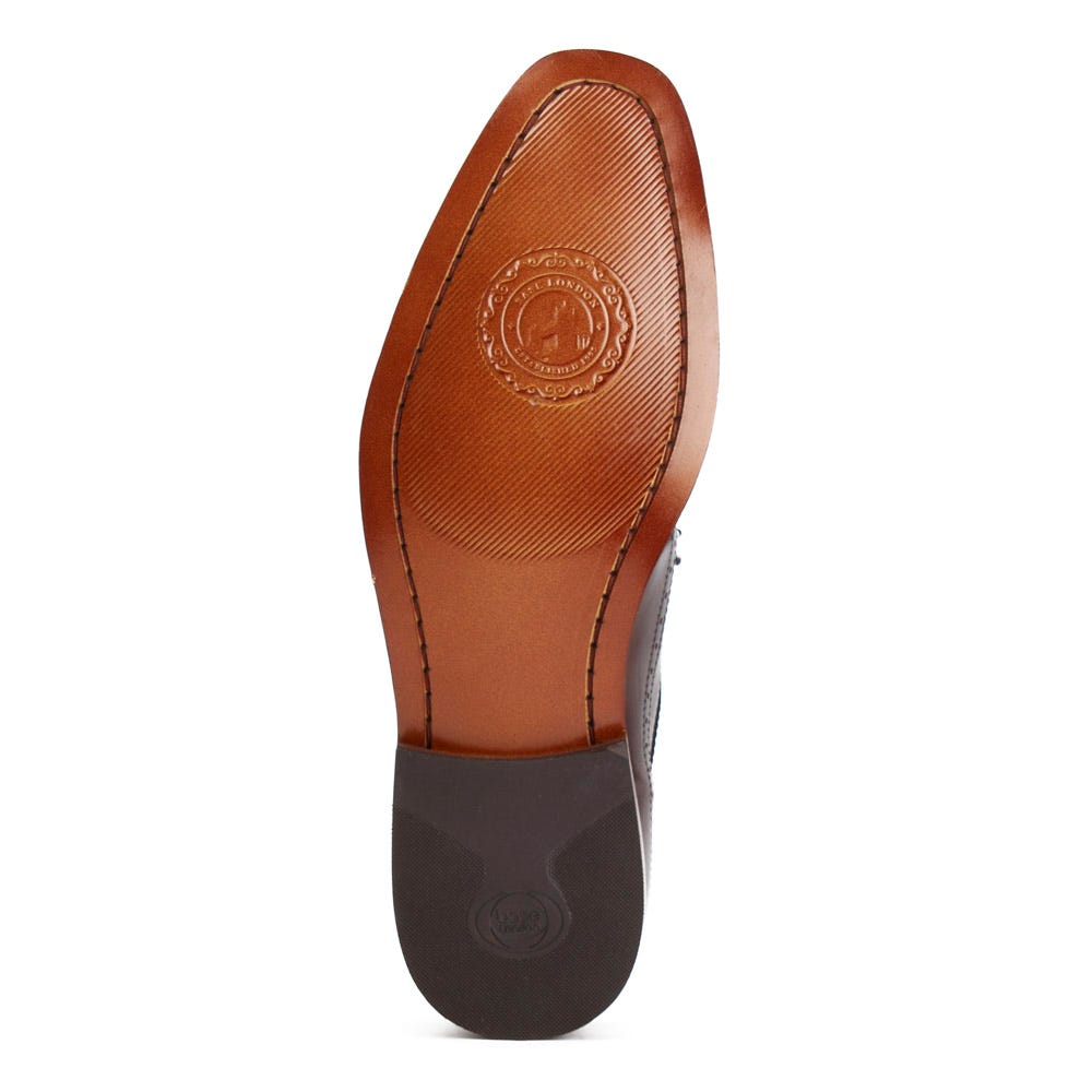 Havisham Washed Brogue Shoes Brown