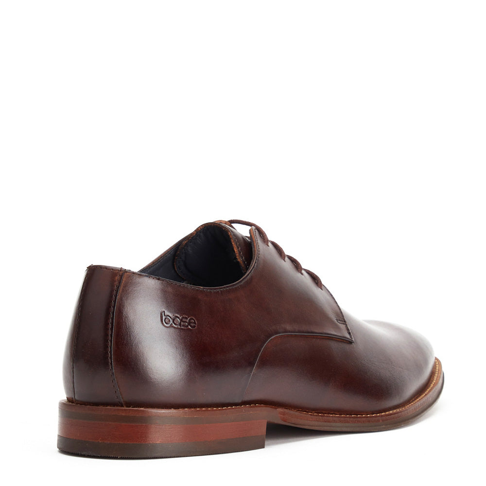 Marley Washed Derby Shoes Brown