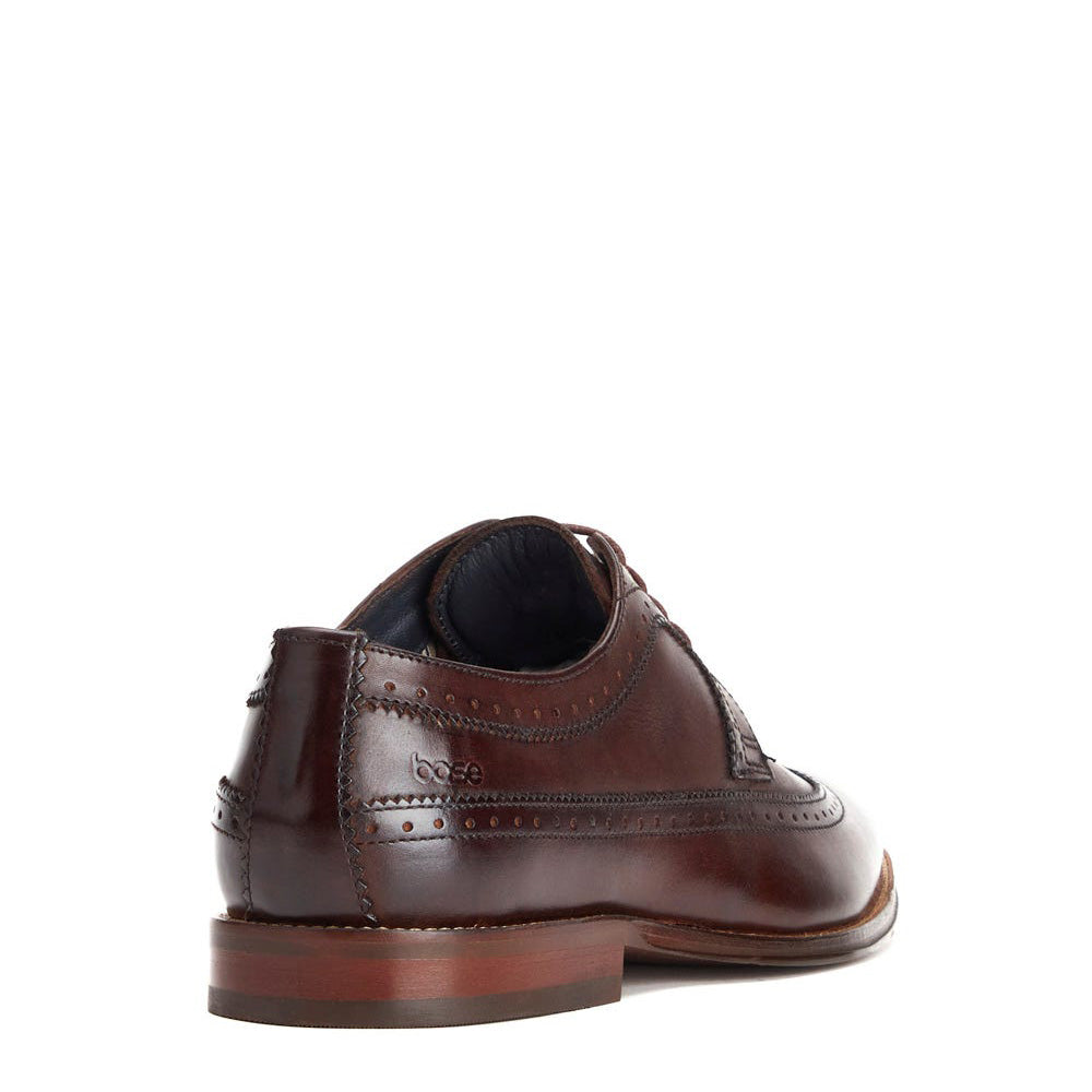 Havisham Washed Brogue Shoes Brown