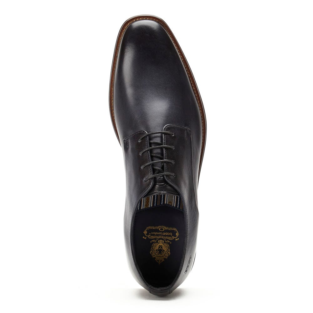 Marley Washed Derby Shoes Navy