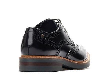 Base London Mens Woburn Hi Shine Leather Office Formal Brogue - Foto 2