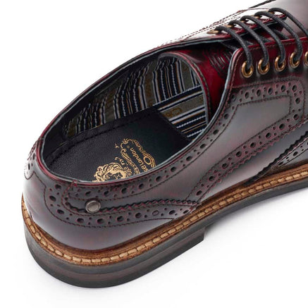 Woburn XL Hi Shine Brogue Shoes